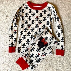 Hanna Anderson Girls Minnie Mouse PJs size 5(110)